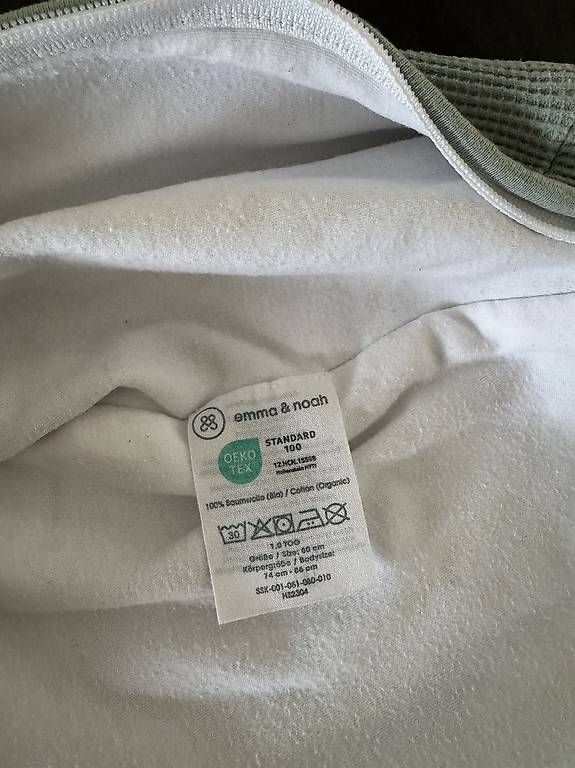 Emma & Noah Sacchi a pelo: Emma&Noah Baumwollschlafsack Grösse 80cm – Usato da Sarmenstorf venduto da Ilectra2025 1