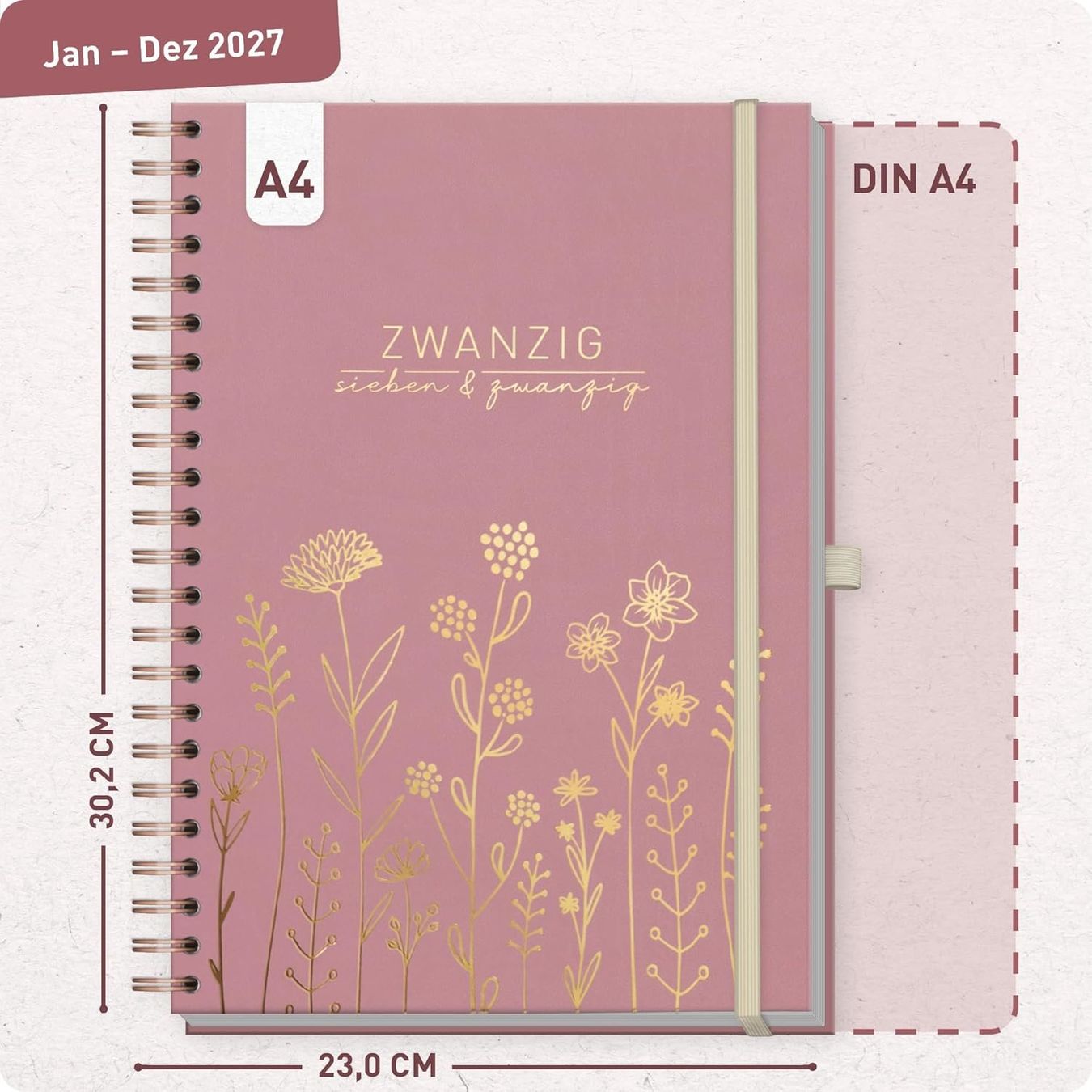 Kalender: Häfft Business-Timer 2027 A4 Wochenkalender Terminplaner – Neu und originalverpackt aus Suhr von SchnapperCH 2