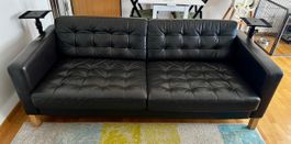 Guterhaltene Ledercouch zu verkaufen