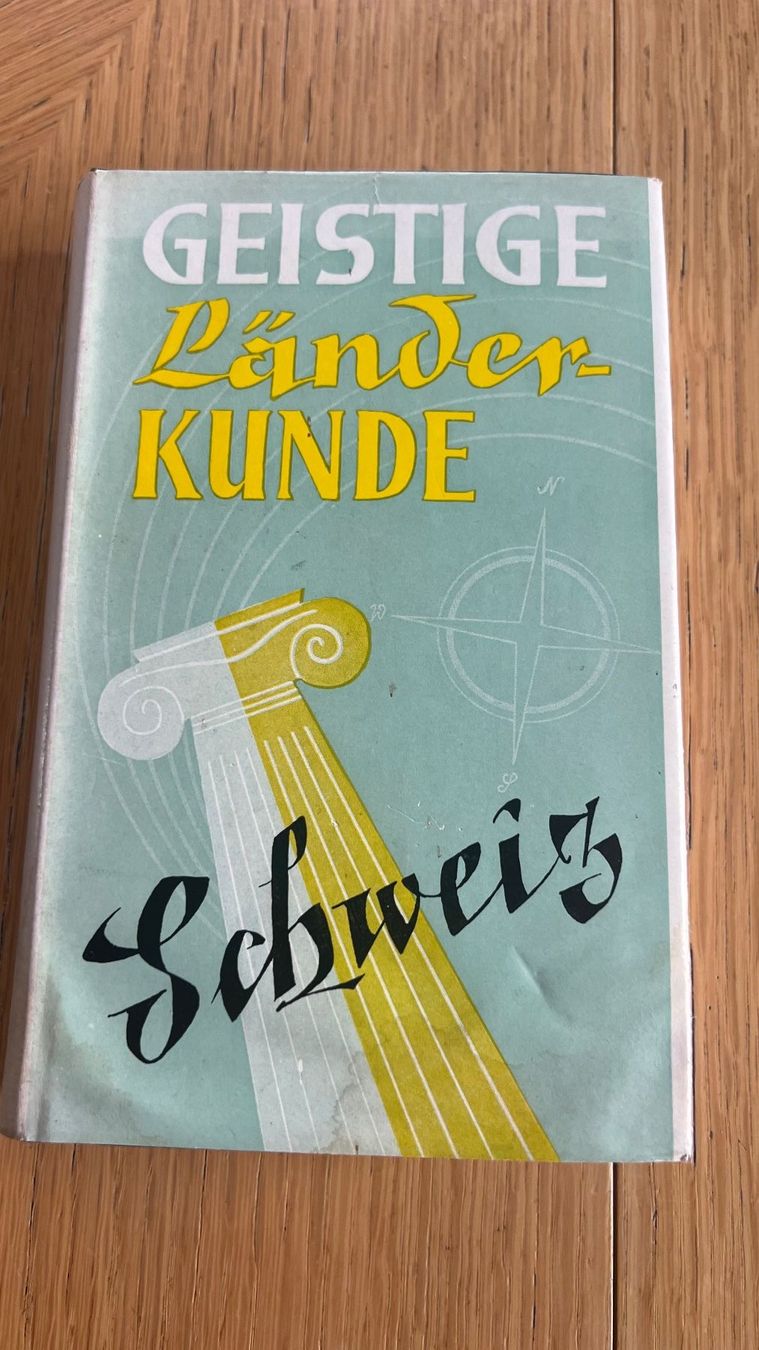 Libri: Geistige Länderkunde Schweiz, 1962 – Usato da Schübelbach venduto da Dolly990_2