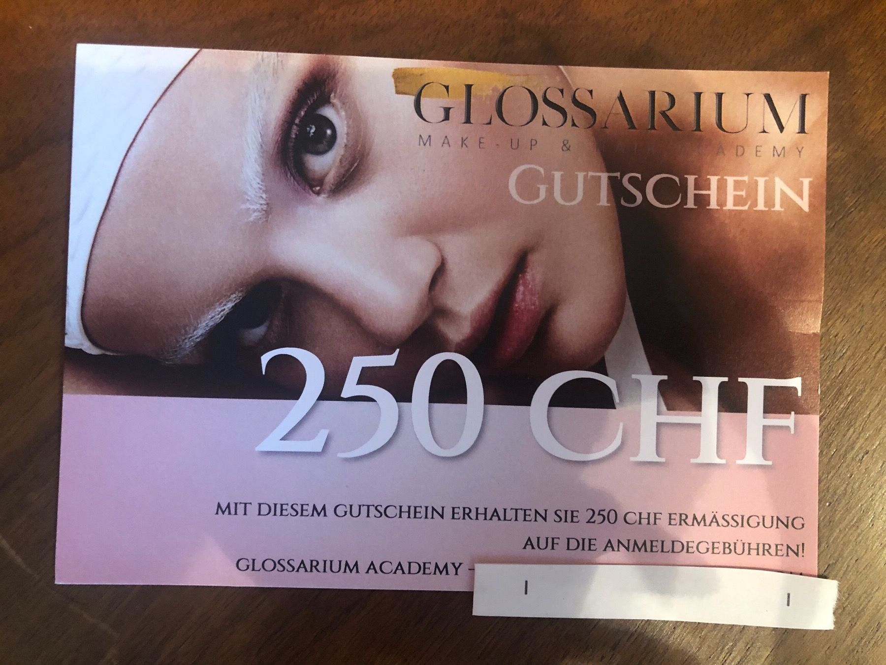 Gutscheine: Make-up Academy Gutschein – Neu (gemäss Beschreibung) aus Wald ZH von mlnt