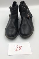 Bottines noires cloutées taille 28 fille