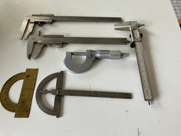 Messwerkzeuge Mikrometer Schiebelehren etc.