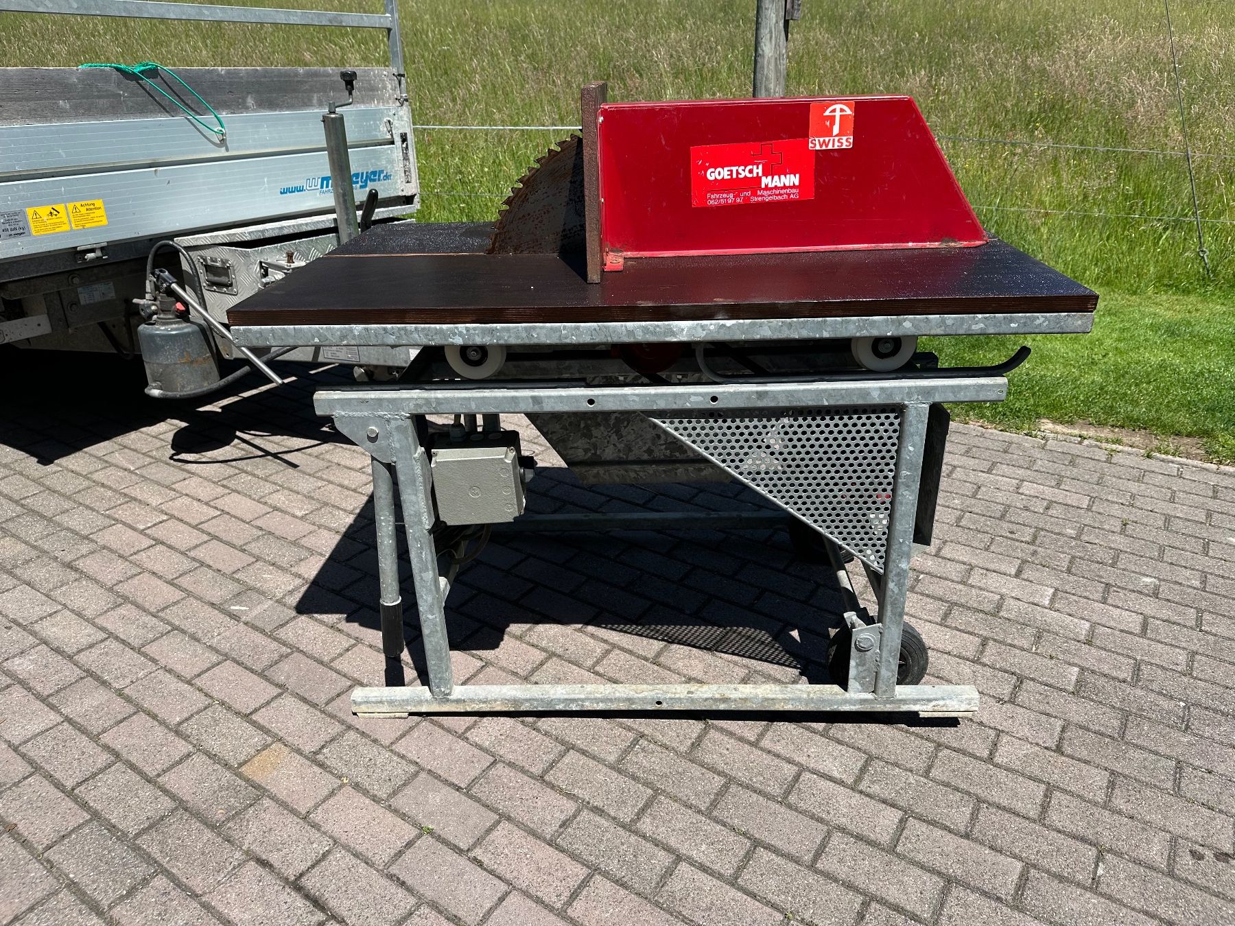 Seghe: Brennholzfräse Götschmann – Usato da Rothrist venduto da Chnupperi