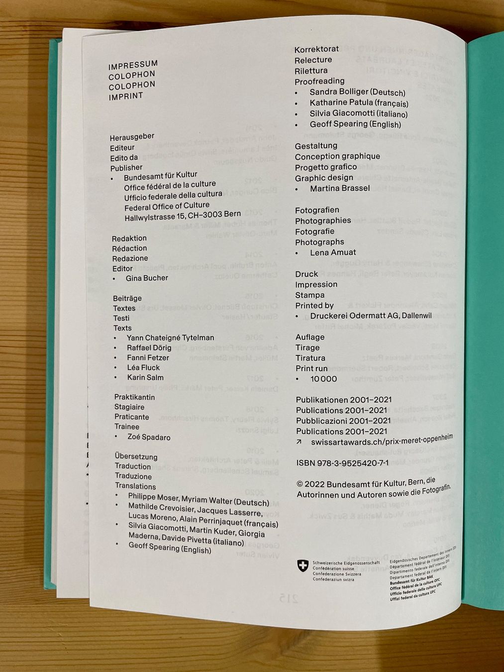 Libri: Prix Meret Oppenheim 2022 – Usato da Luzern venduto da mainwerk 2