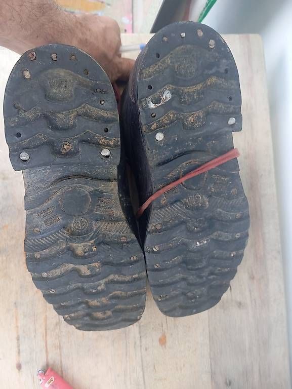 Schweizer Armee Scarpe da uomo: Militär Schuhe/ Wanderschuhe gr 38 – Usato da Basel venduto da Petergunn 1