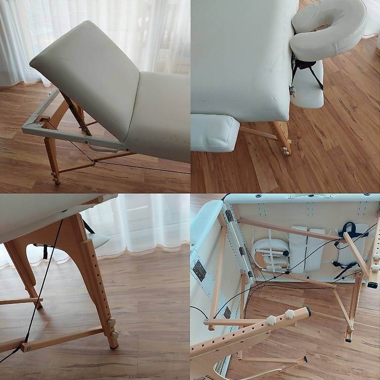 Fauteuils de soin: Tragbare Massageliege weiss – D'occasion à Oberkulm par stellata 3