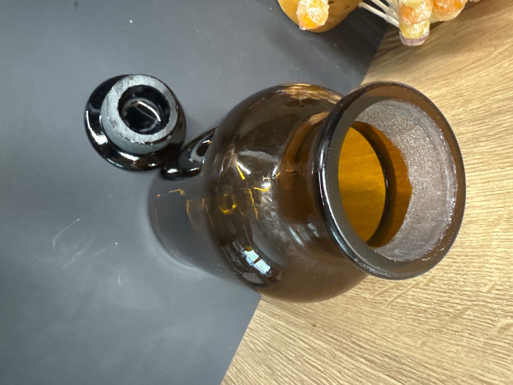 Laborzubehör: Ancienne bouteille pharmacie brune 1000 ml – Gebraucht aus Lajoux JU von Briard0 1