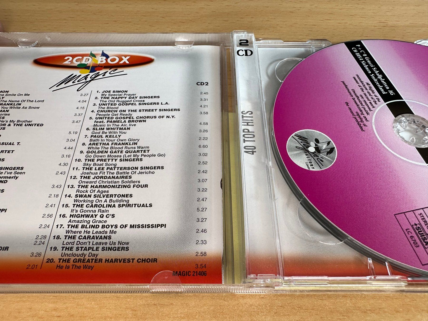 CD: Gospel Train - 2 CD – Usato da Rikon im Tösstal venduto da Alpenmutz 2