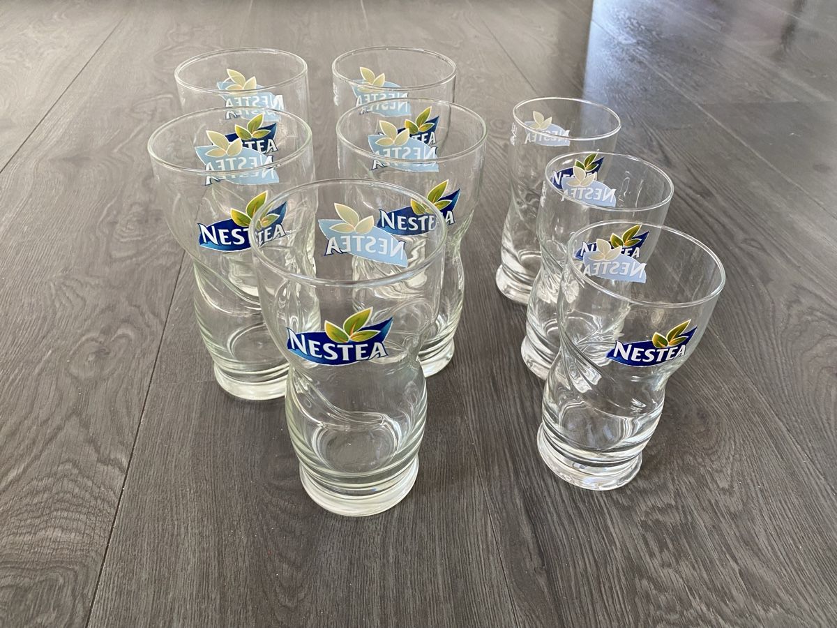 Bicchieri: 8 Nestea Gläser 5x5dl 3x3dl – Usato da Hägglingen venduto da kar_v9qf 6