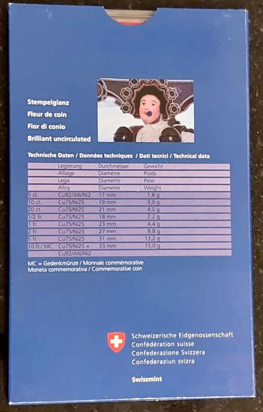 Tutti le monete: CH - Münzsatz 2013 stgl – Nuovo (secondo la descrizione) da Arch venduto da moneyswiss 3