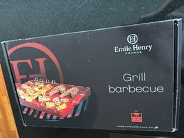 Grill Barbeque - Emile Henry France *NEU in OVP*Grillplatte
