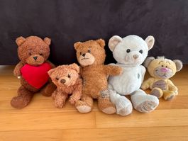 Teddybären-Plüsch-Set