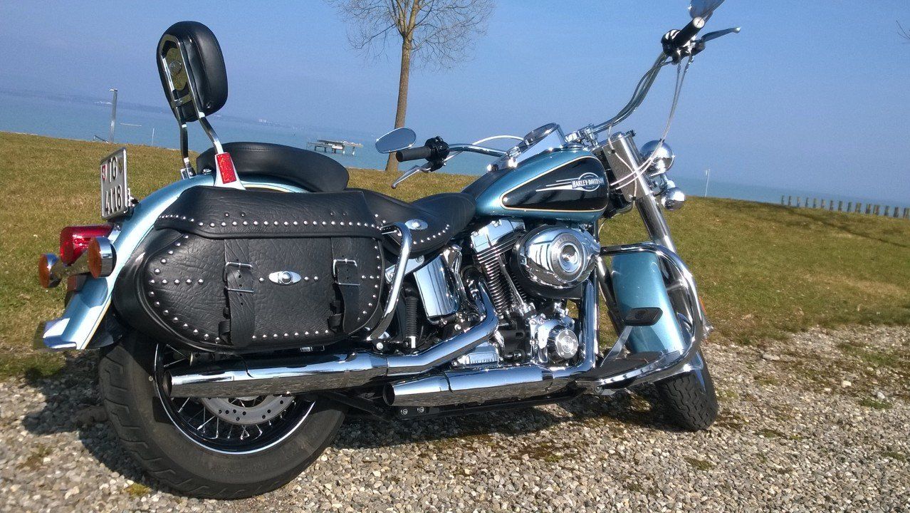 Harley-Davidson Chopper: Harley Davidson FLSTC – Usato da Altnau venduto da wahet 1
