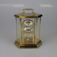 Standuhr - Haller Quarz-Drehpendeluhr