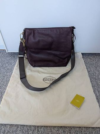 Elegante Fossil Ledertasche, Maya Hobo