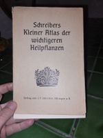 Schreibers Kleiner Atlas Heilpflanzen, Antik, Rarität! 