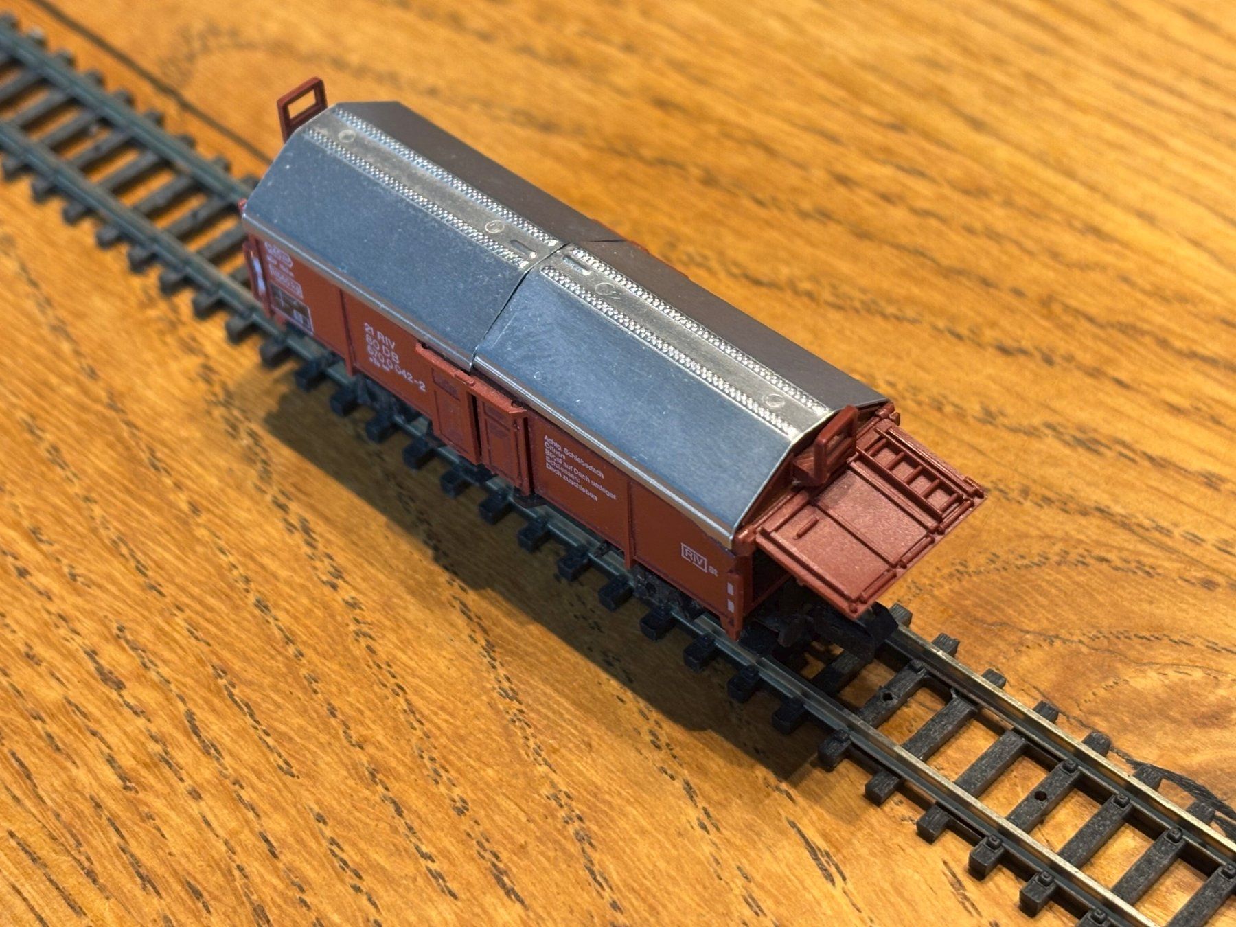 Modellini di ferrovie: e1684: Güterwagen (Spur N) #2 – Usato da Birsfelden venduto da Birs_25 3