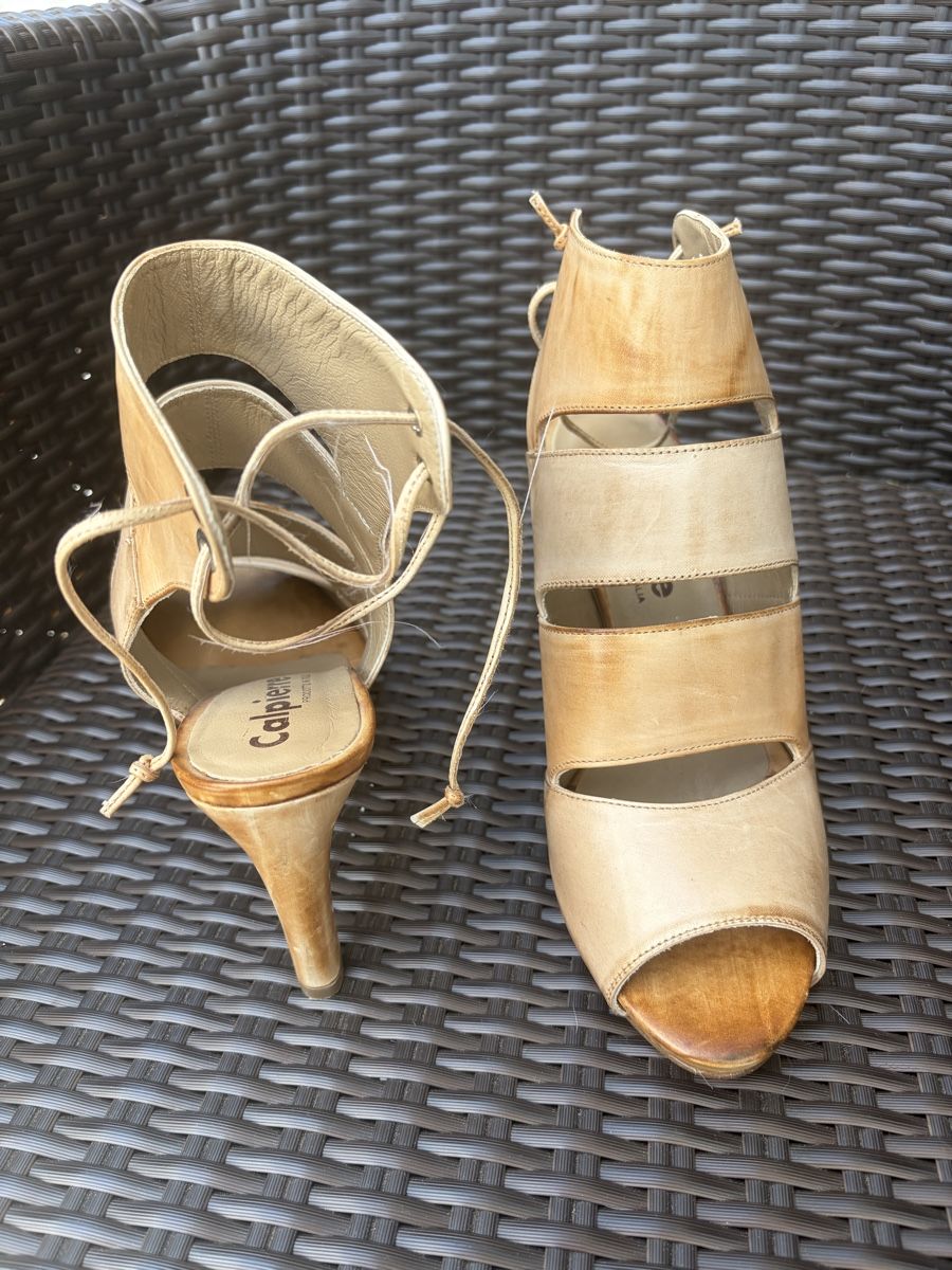 Scarpe da donna: Calpierre Damenschuh Leder Grösse 37 – Usato da Oberiberg venduto da tschalunbiker 1