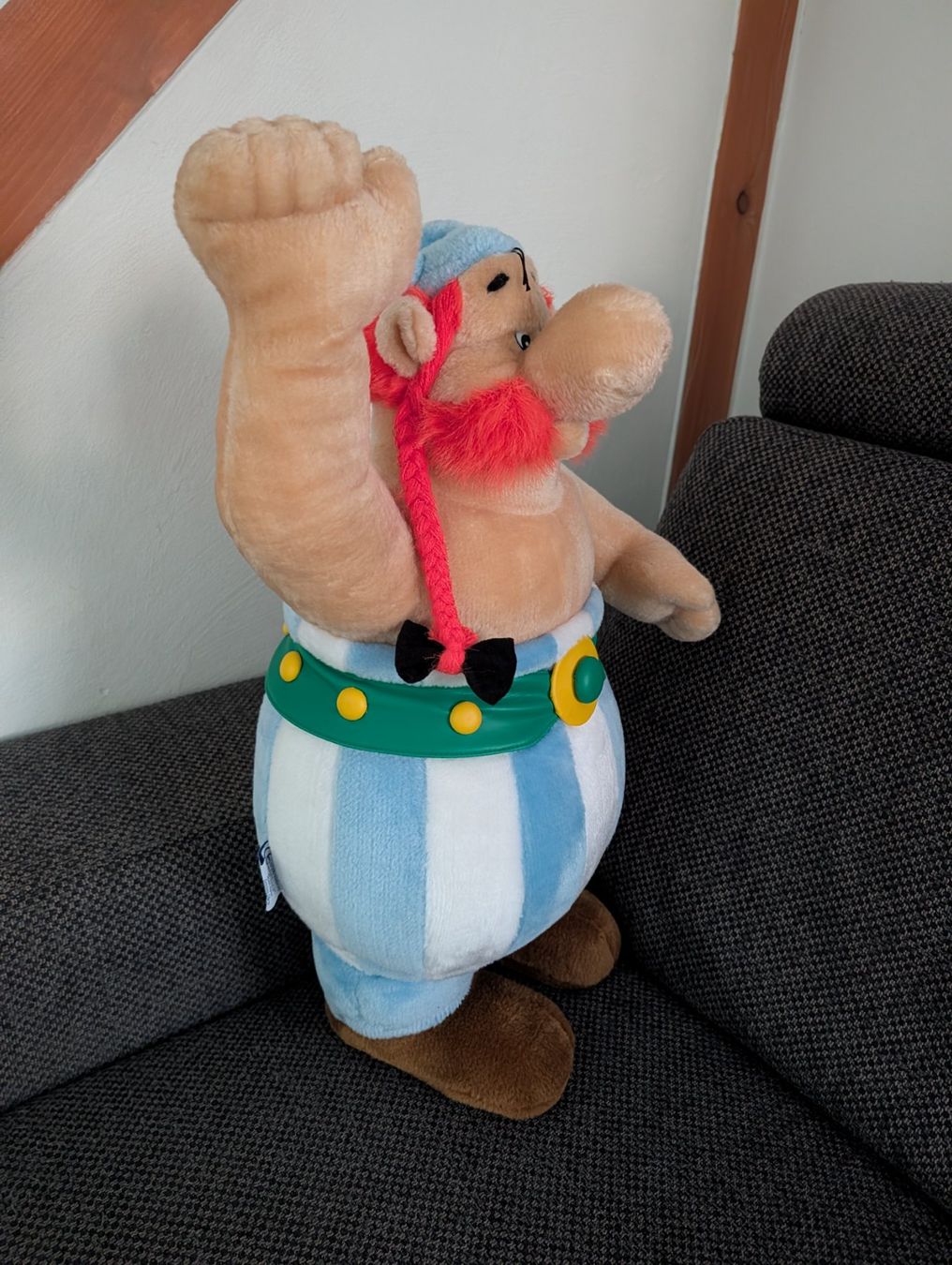 Spielzeuge: Plüschtier Obelix, 1994, 60cm – Gebraucht aus Nänikon von Haexli_70 2