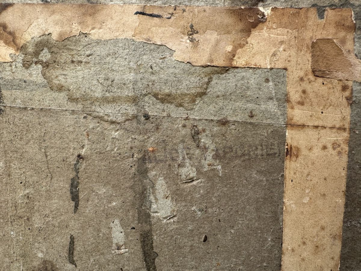 Dipinti: Antico dipinto paesaggio montano olio – Usato da Genève venduto da Atelier.Curio 7