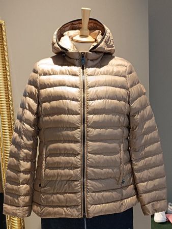 Steppjacke mit Kapuze, Gr. 40, Top Zustand