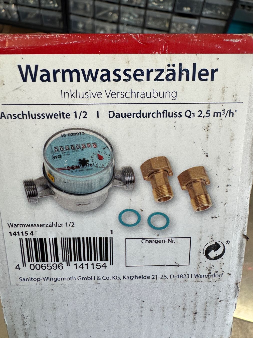 Messen: Warmwasserzähler GSD8 Baulänge 110mm neu – Neu und originalverpackt aus Abtwil SG von SHost 4