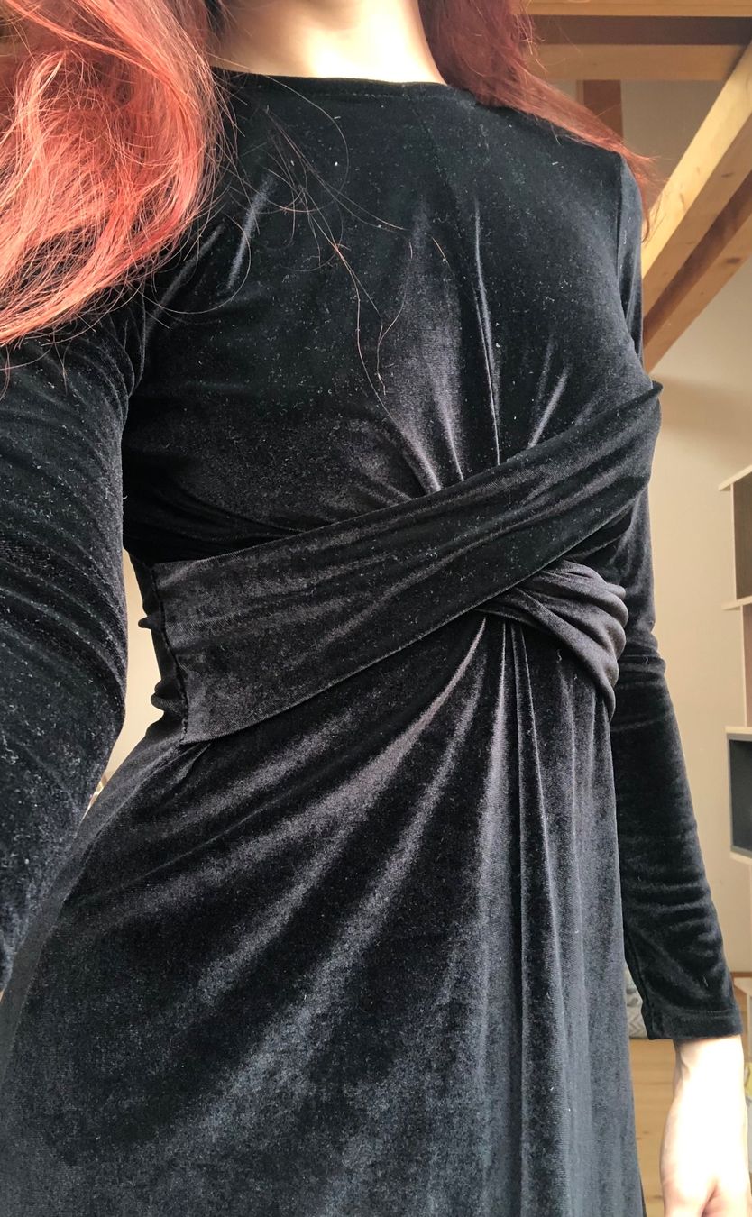 Vestiti: Robe noire velours – Usato da Bulle venduto da sop_ct6x 1