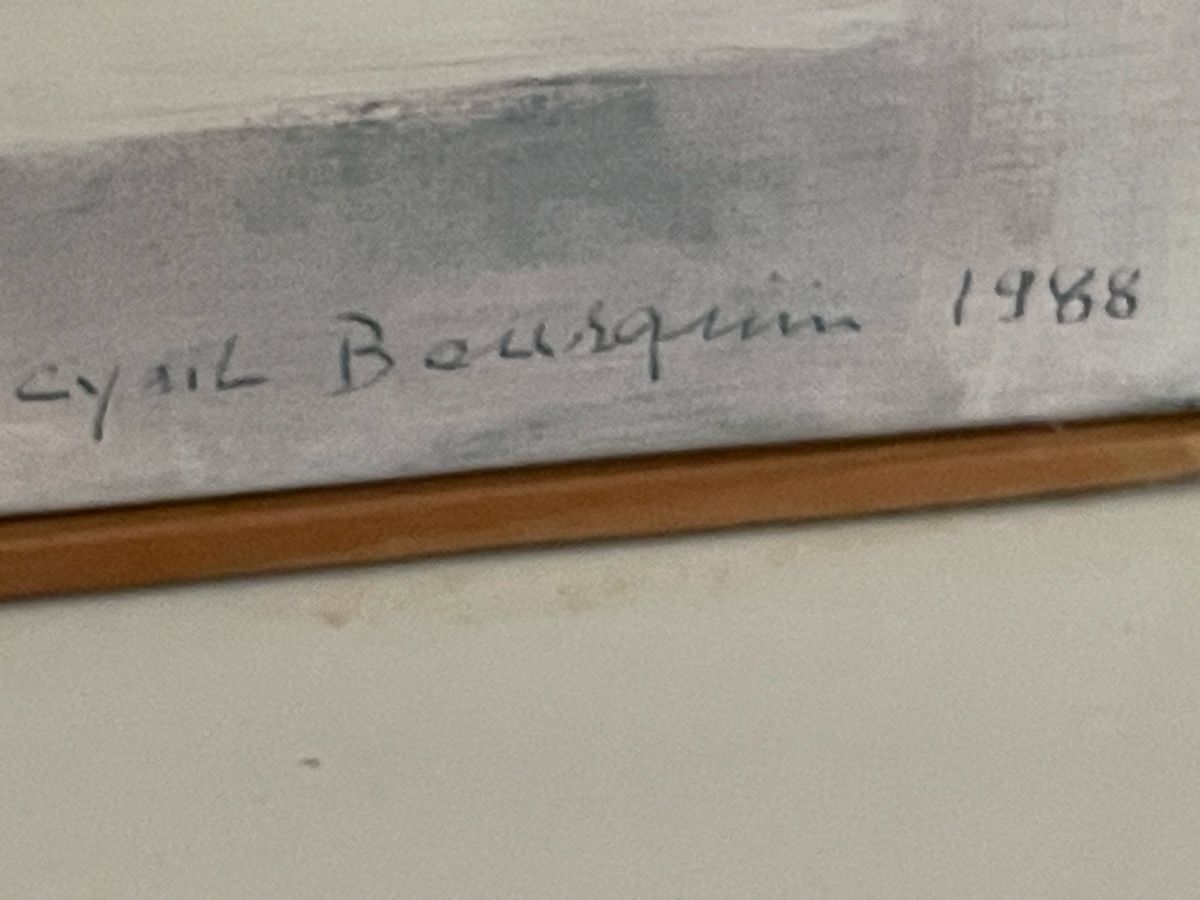 Dipinti: Grand format Cyril Bourquin 1988 – Usato da Chavannes-Renens venduto da Gr33 1