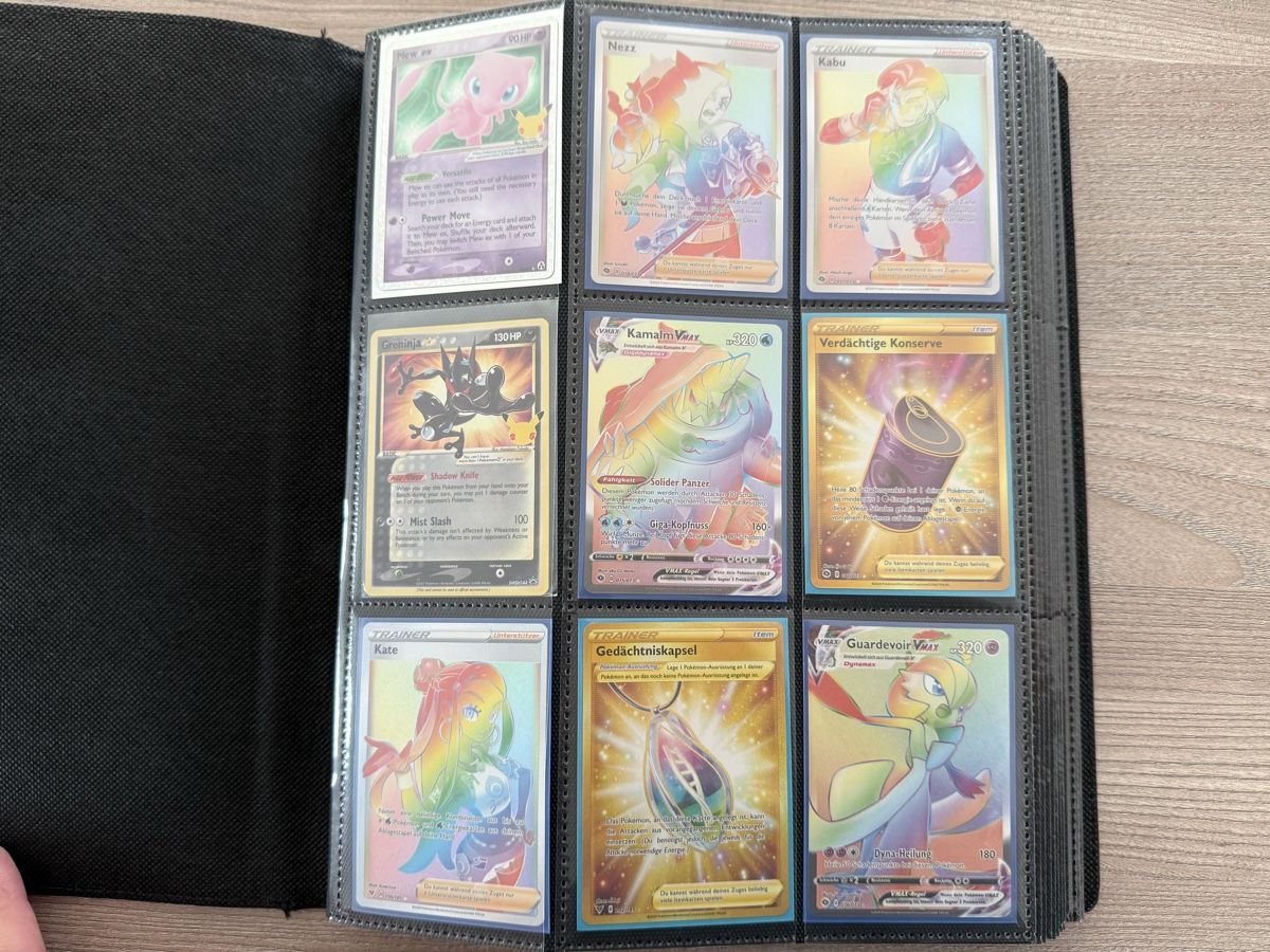 Pokémon Sammelbilder & Trading cards: Pokemonkarten Ordner – Neu (gemäss Beschreibung) aus eglisau von schmied1992