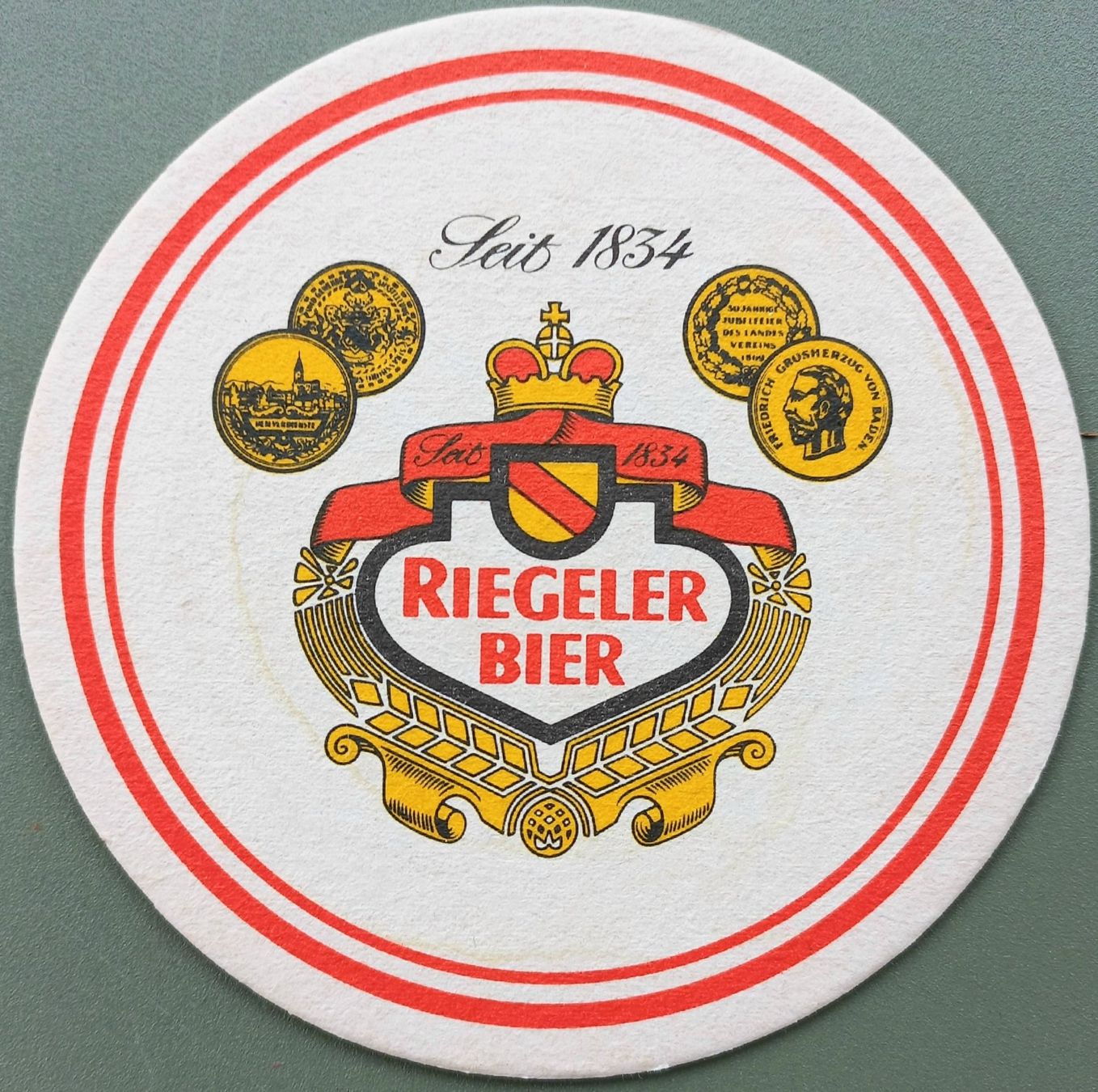 Sottobicchieri: Bierdeckel - Riegeler - D – Usato da Niederuzwil venduto da lubimaja
