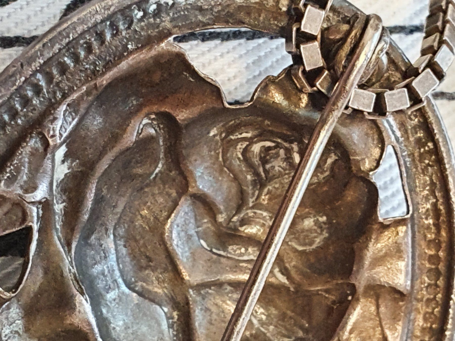 Broschen & Nadeln: Historismus Silber Brosche/Anhänger mit – Gebraucht aus Wohlen AG von palmsprings 5