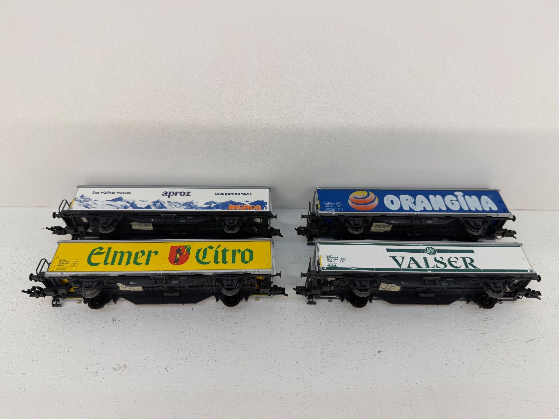 Märklin Modellini di ferrovie: 4784 Märklin Güterwagen-set der SBB – Usato da Büsserach venduto da ModellbahnDepot 4