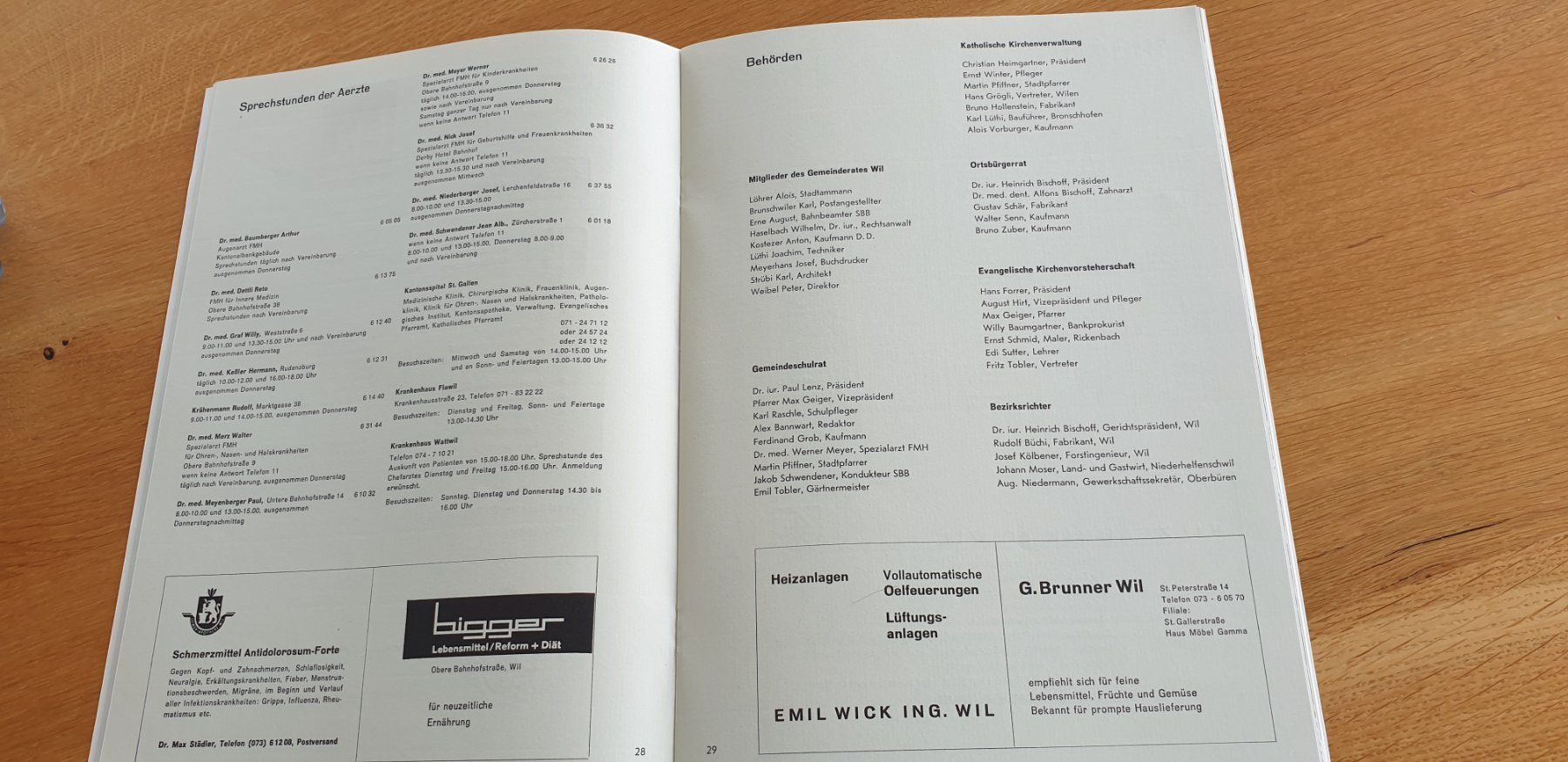 Libri: Wil SG - Wilermappe 1964 – Usato da Wil SG venduto da schnups13 1