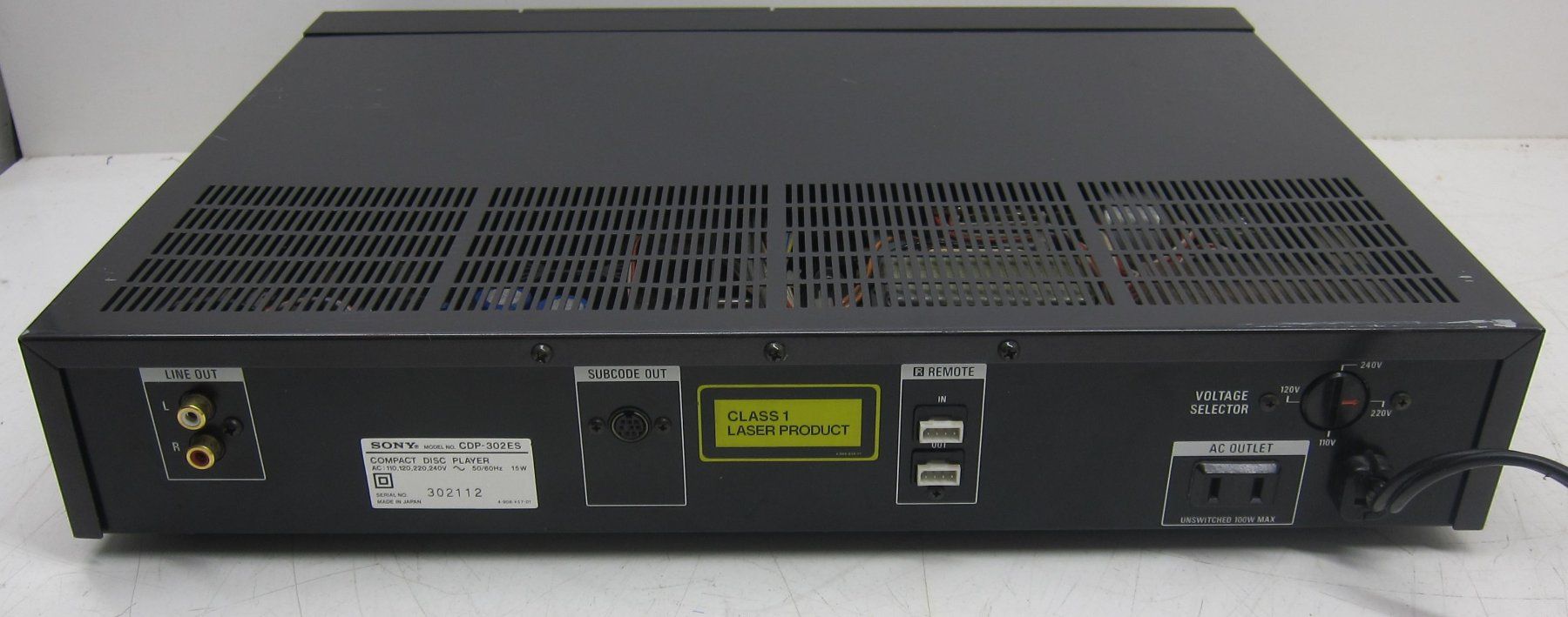 CD: Sony CDP 302 ES High End CD Player audiophile – Usato da Männedorf venduto da livesteam 5
