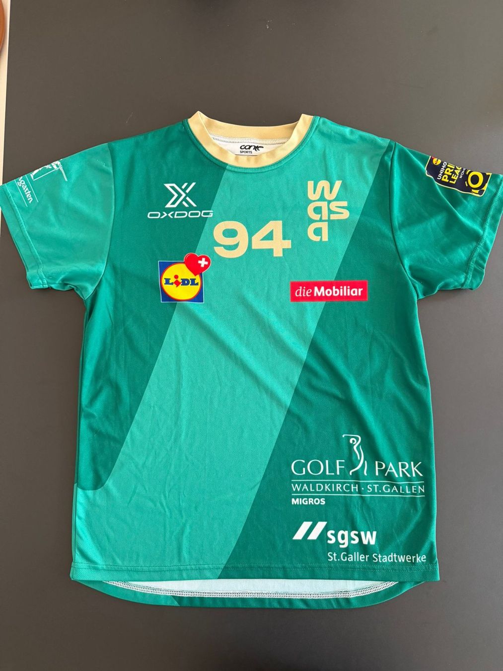 Canottiere & Pantaloni: Original Meistertrikot Cécile Müller – Usato da St. Gallen venduto da WASA_St.Gallen