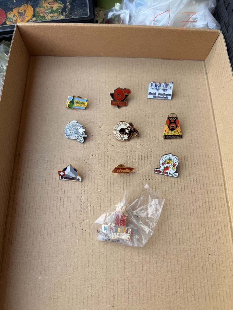 Placchette & Badge: Pin Set 17 - 10 Stück – Usato da st. gallen venduto da nerio450