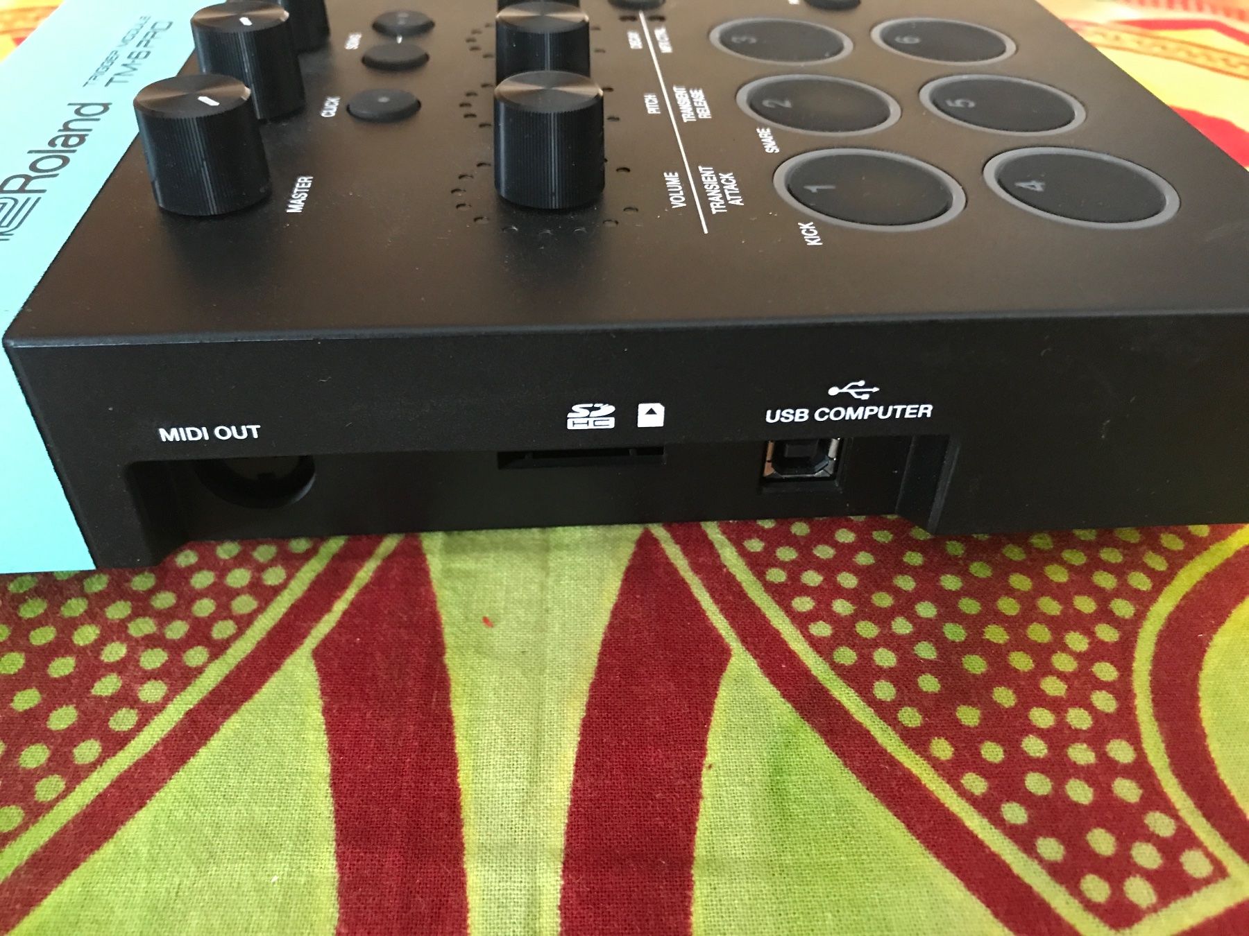 Roland Strumenti musicali: Roland TM-6 Pro Drum Trigger Modul (schwarz) gebraucht – Usato da Morschach venduto da burgo007 3