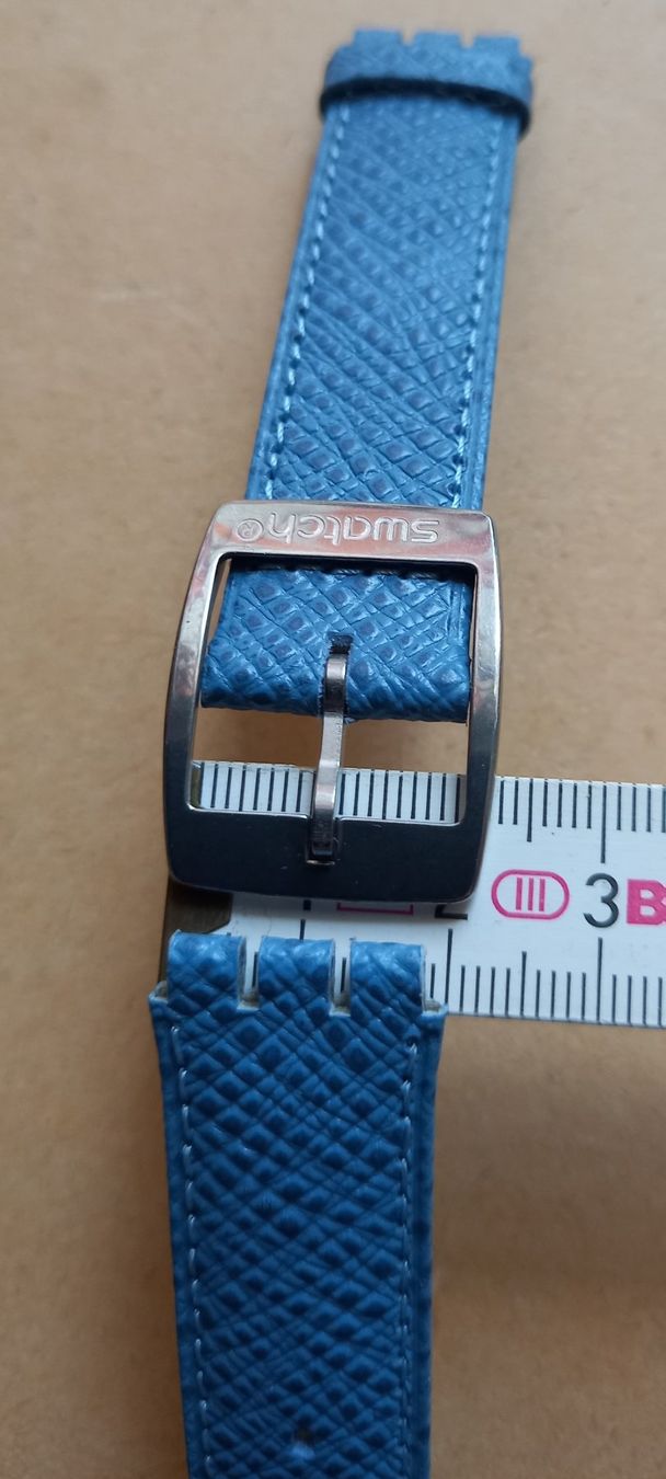 Swatch Armbänder & -reifen: Swatch Uhren Armband blau – Gebraucht aus Adliswil von cha_fq9f 1