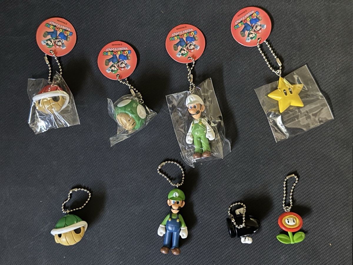 Porte-clés: Nintendo - Super Mario 8x Keychains – Neuf avec emballage d'origine à Uvrier par sauma85