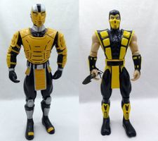 MORTAL KOMBAT TRILOGY CYRAX & SCORPION SET 25 CM. MIDWAY