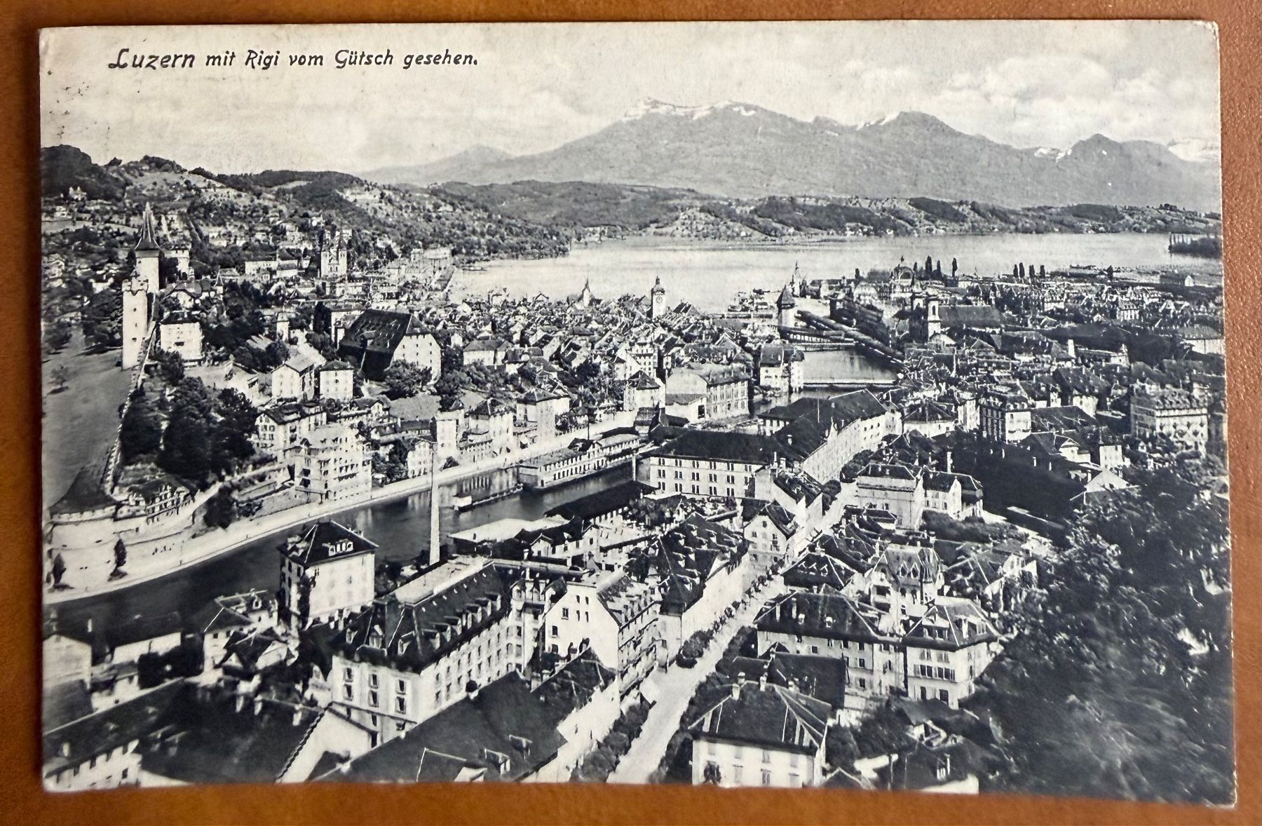Cartes postales: Luzern - Panorama. AK – D'occasion à Lutry par Ediego