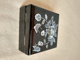 Schönes Schmuckschätzkästli, Holz, Intarsien vintage