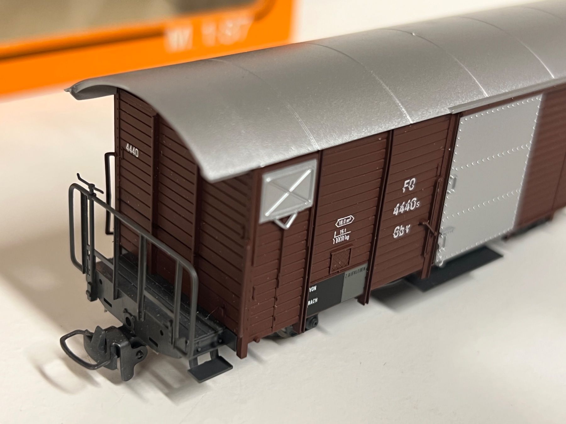 Bemo Modellini di ferrovie: Bemo 2254 FO 4440s Gbv – Nuovo (secondo la descrizione) da Neuenhof venduto da ludovicco 3