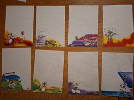 Rarität! Diddl Blätter A5 Set 6