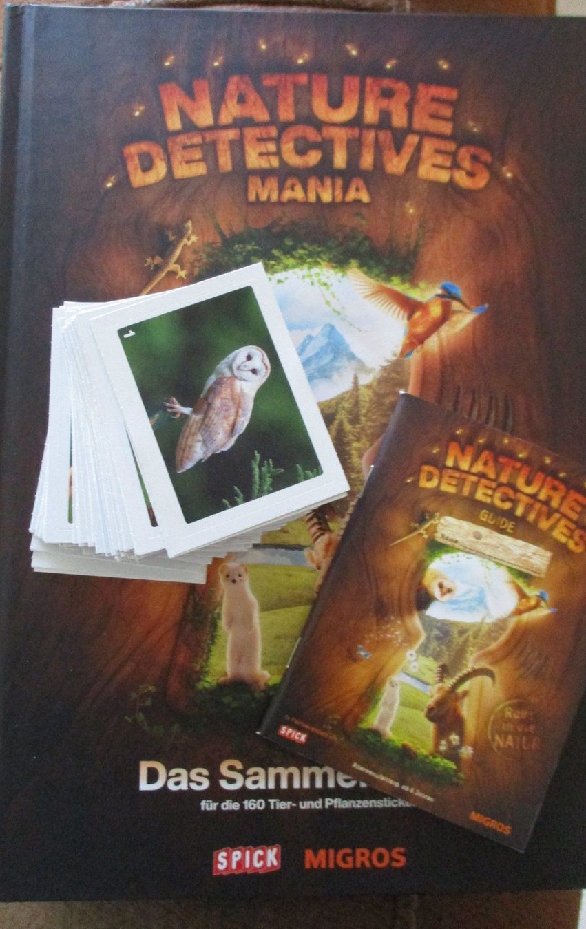 Migros Sammelbilder & Trading cards: Nature Detective alle Sticker / Bilder – Gebraucht aus Flumenthal von novbra