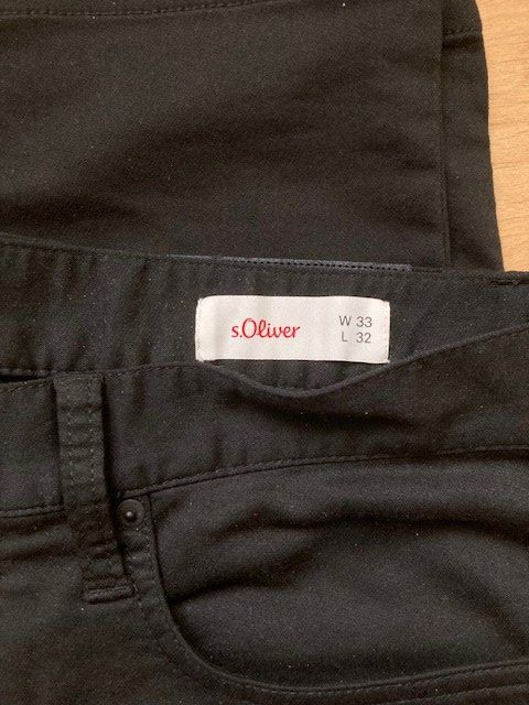 S.Oliver Hosen: Schwarze Hose von S. Oliver, 33/32 – Gebraucht aus Cham von I7I7 2