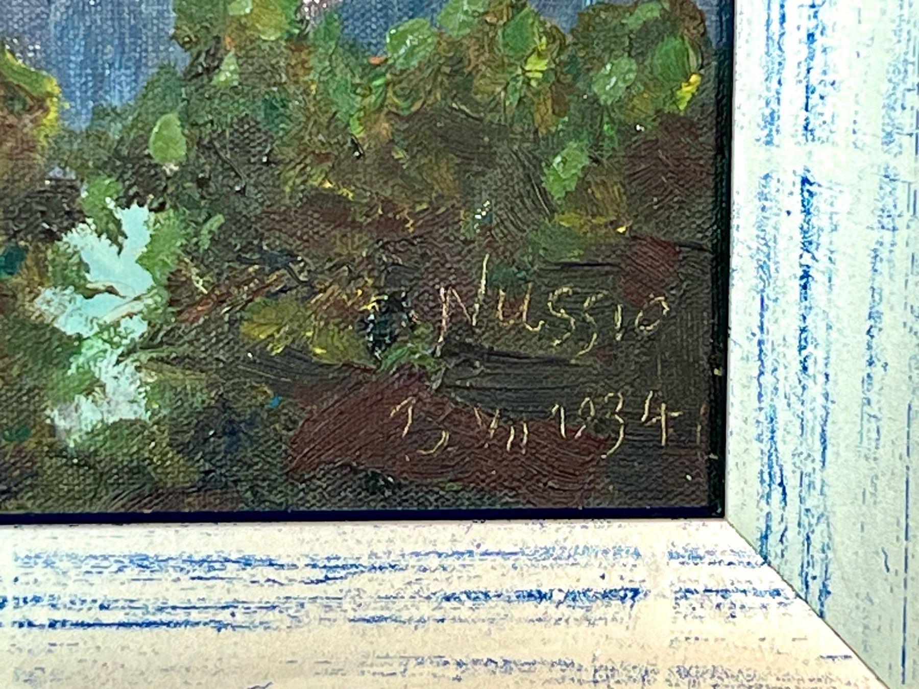 Dipinti: Oskar Nussio Engadin - Hahnensee bei St. Moritz Silsersee – Nuovo (secondo la descrizione) da Gamprin venduto da Art75 3