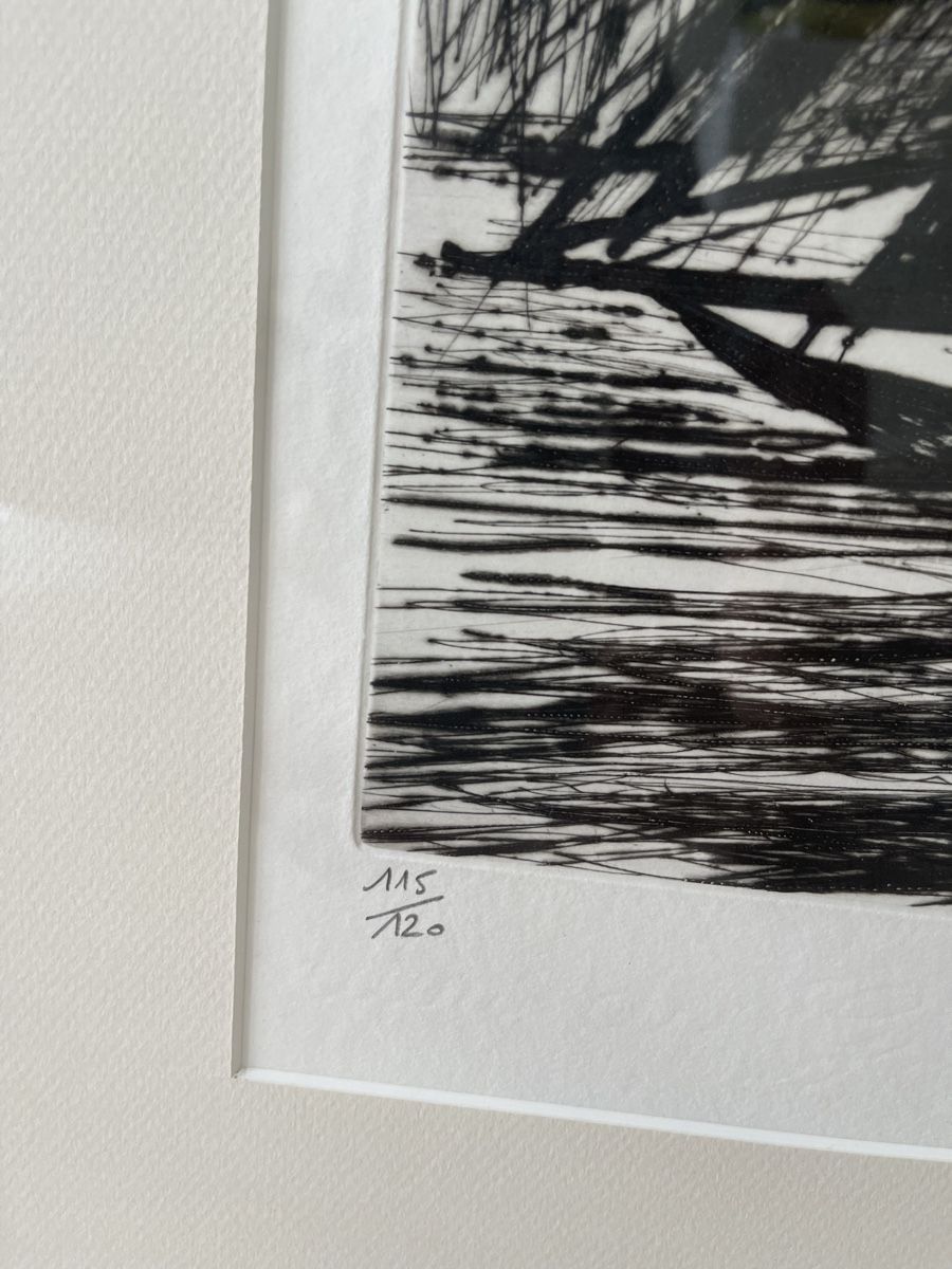 Dipinti: Bernard Buffet pointe sèche – Usato da Genève venduto da jos_fm7m 2