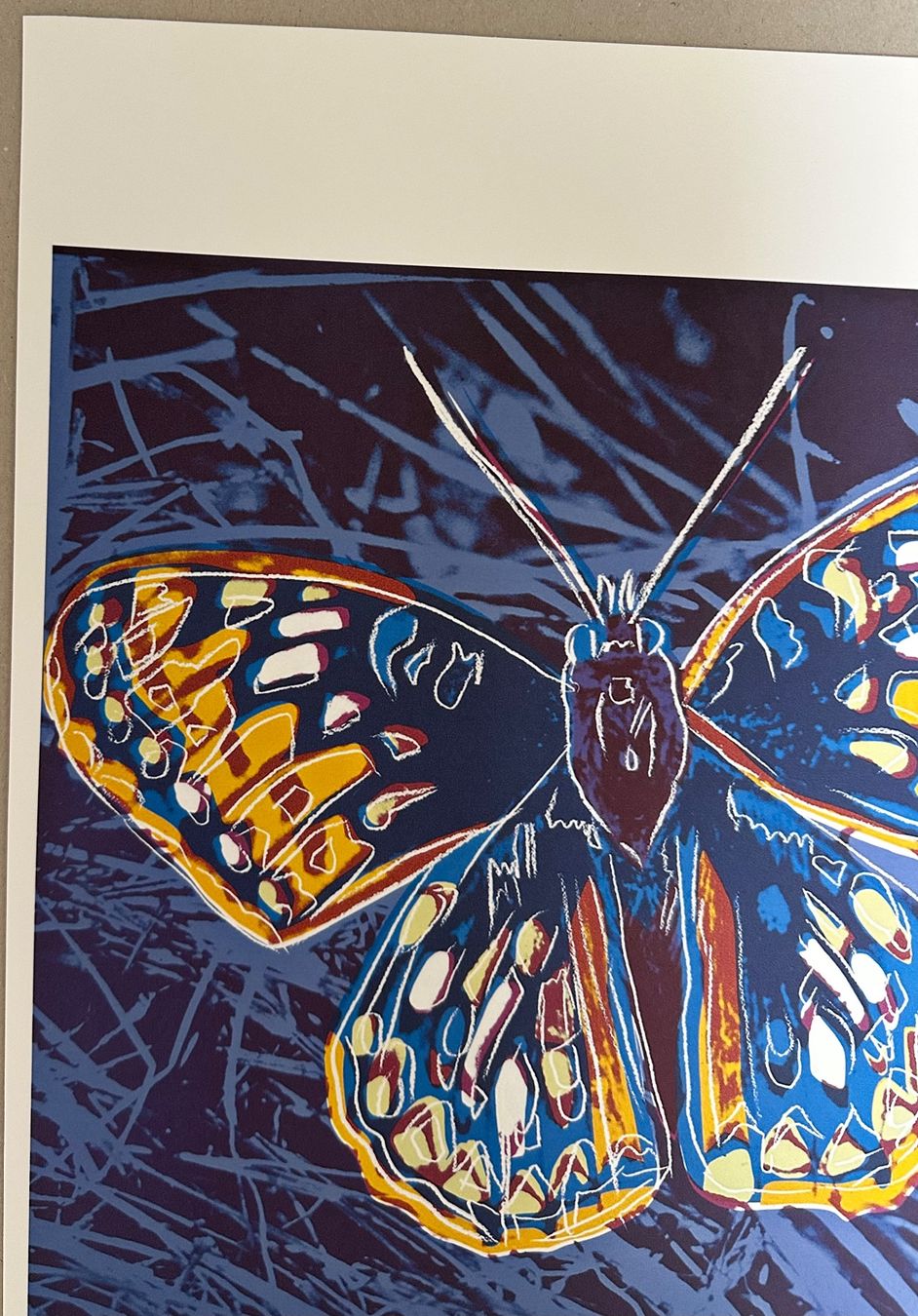 Dipinti: Warhol: Butterfly, POP Art 51/100 – Nuovo (secondo la descrizione) da Meilen venduto da Smgdesign 3